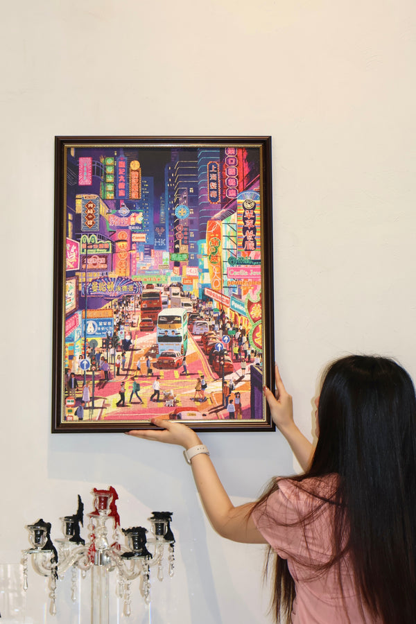 1000PCS | SALUTE! HONGKONG | VELVET TOUCH DECOR PUZZLE