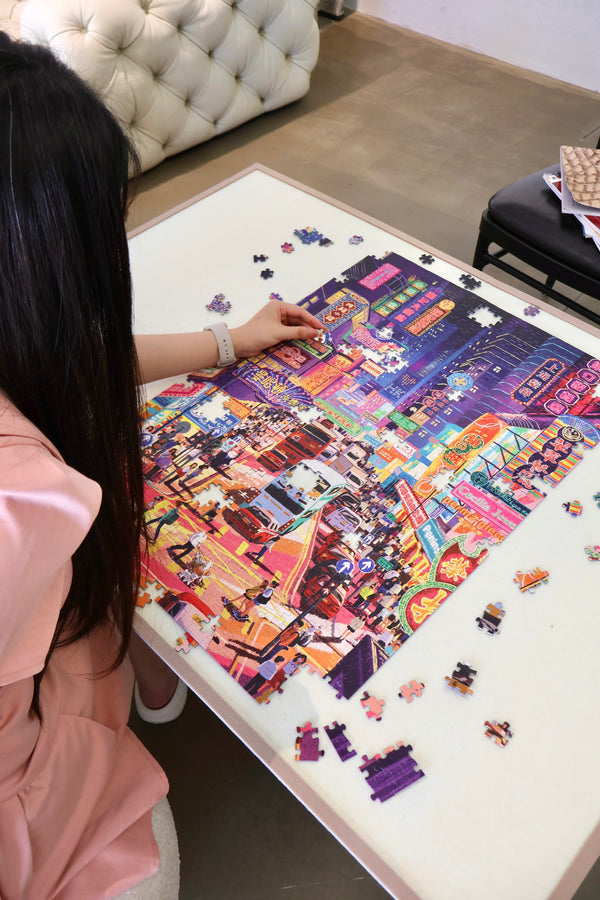 1000PCS | SALUTE! HONGKONG | VELVET TOUCH DECOR PUZZLE