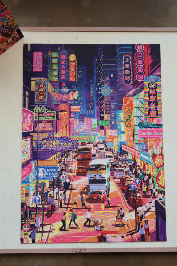 1000PCS | SALUTE! HONGKONG | VELVET TOUCH DECOR PUZZLE