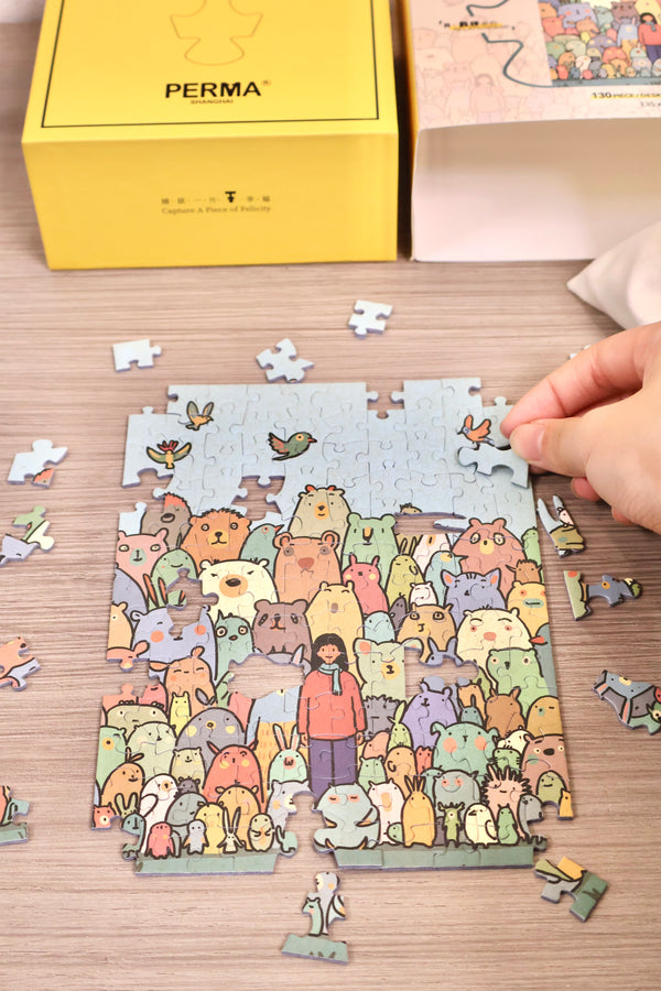 PERMA 130 PCS DESKTOP DECOR PUZZLE WHICH ONE?