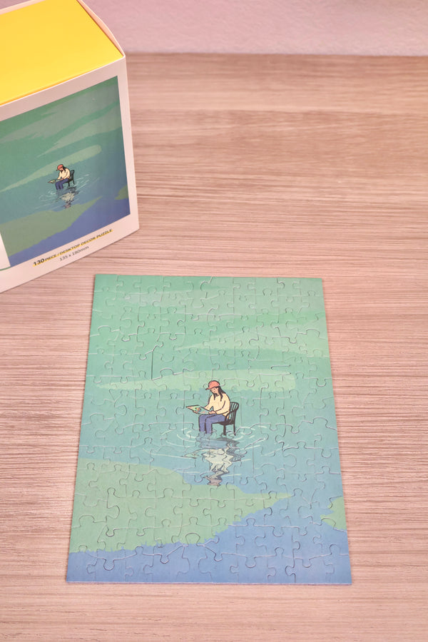 PERMA 130 PCS DESKTOP DECOR PUZZLE I'M WAITING