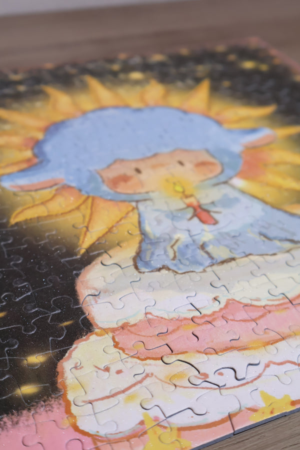 PERMA 321 PCS DESKTOP DECOR PUZZLE Let the Candle Burn