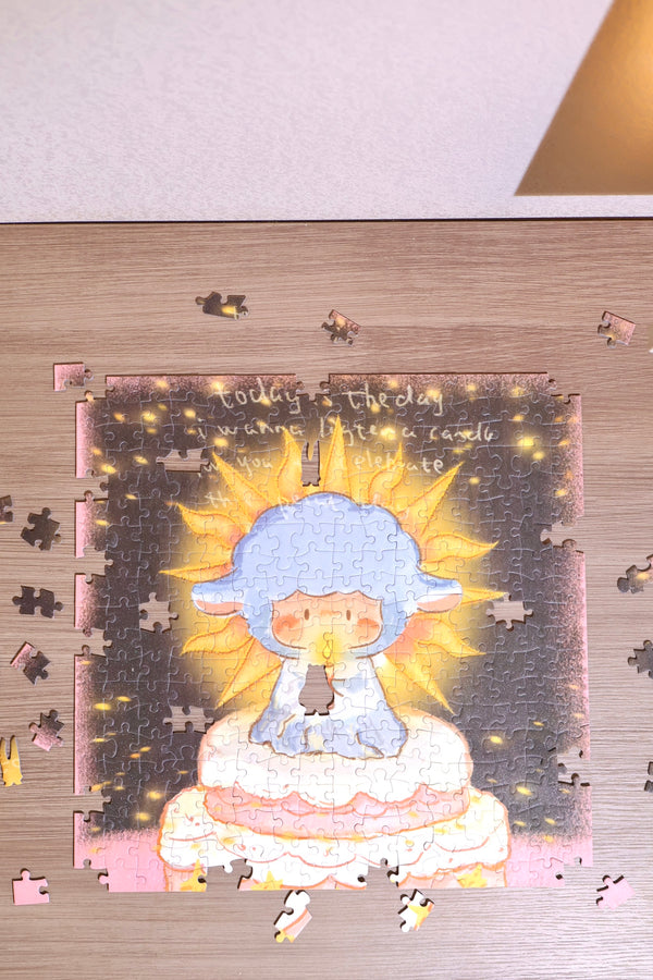 PERMA 321 PCS DESKTOP DECOR PUZZLE Let the Candle Burn