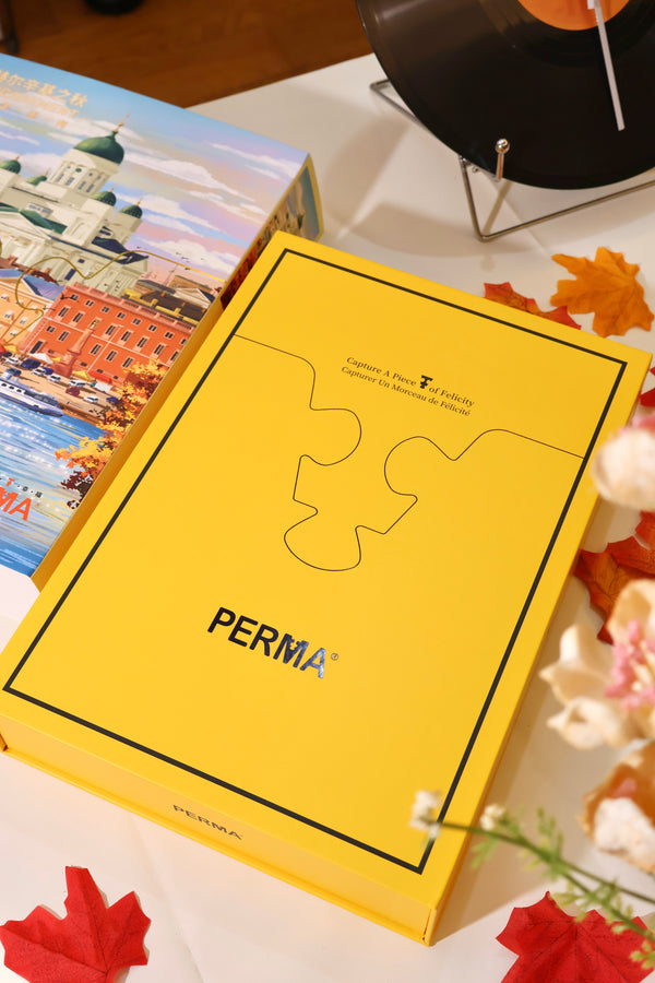 PERMA 1000 PCS DECOR PUZZLE Helsinki's Autumn Wall Art Puzzle Gift