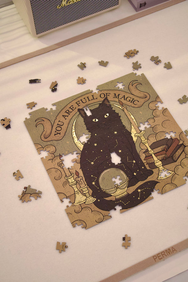 PERMA 321 PCS Decor Puzzle Mystic Meow Whispers IV You Are Full Of Magic