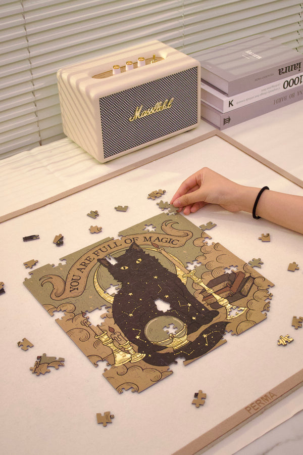 PERMA 321 PCS Decor Puzzle Mystic Meow Whispers IV You Are Full Of Magic