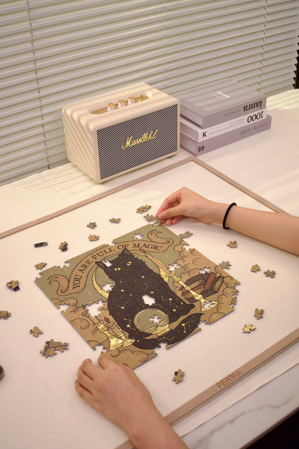 PERMA 321 PCS Decor Puzzle Mystic Meow Whispers IV You Are Full Of Magic