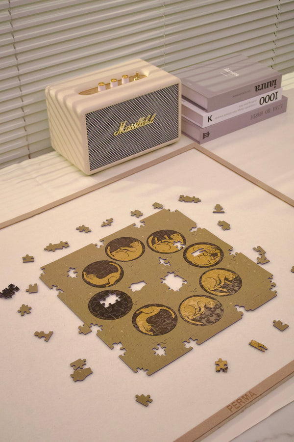 PERMA 321 PCS Decor Puzzle Mystic Meow Whispers III Everything Is Cyclical