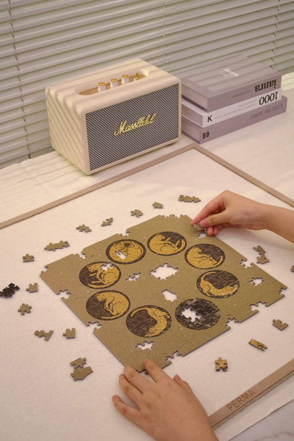 PERMA 321 PCS Decor Puzzle Mystic Meow Whispers III Everything Is Cyclical