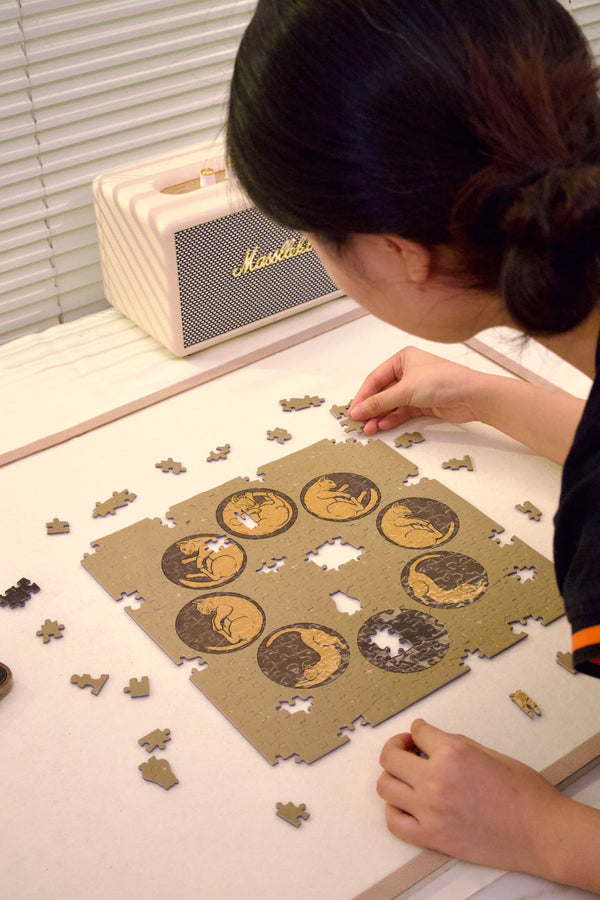 PERMA 321 PCS Decor Puzzle Mystic Meow Whispers III Everything Is Cyclical