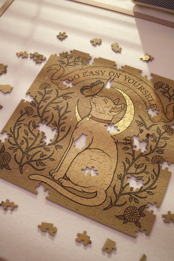 PERMA 321 PCS Decor Puzzle Mystic Meow Whispers II Go Easy On Yourself