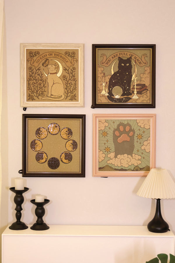 PERMA 321 PCS Decor Puzzle Mystic Meow Whispers III Everything Is Cyclical