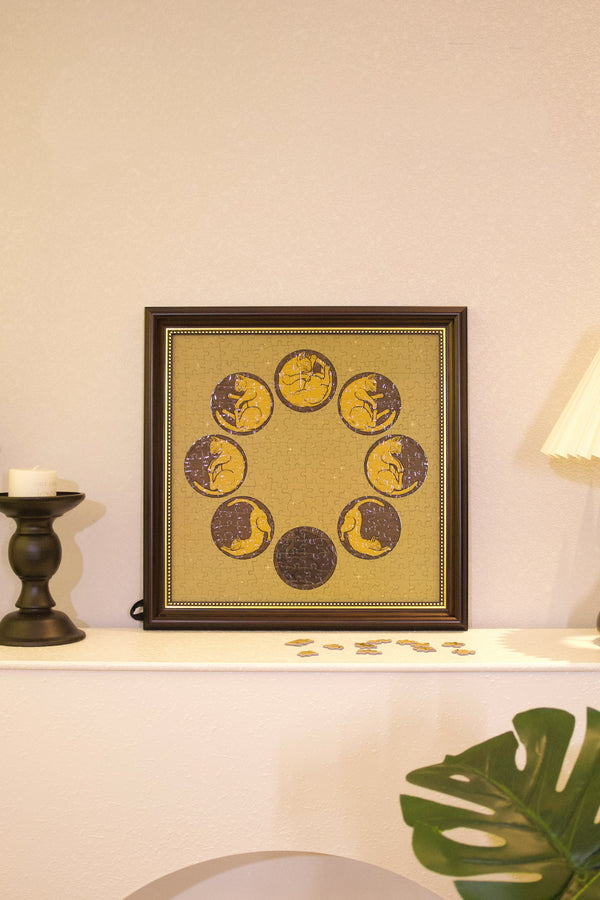 PERMA 321 PCS Decor Puzzle Mystic Meow Whispers III Everything Is Cyclical