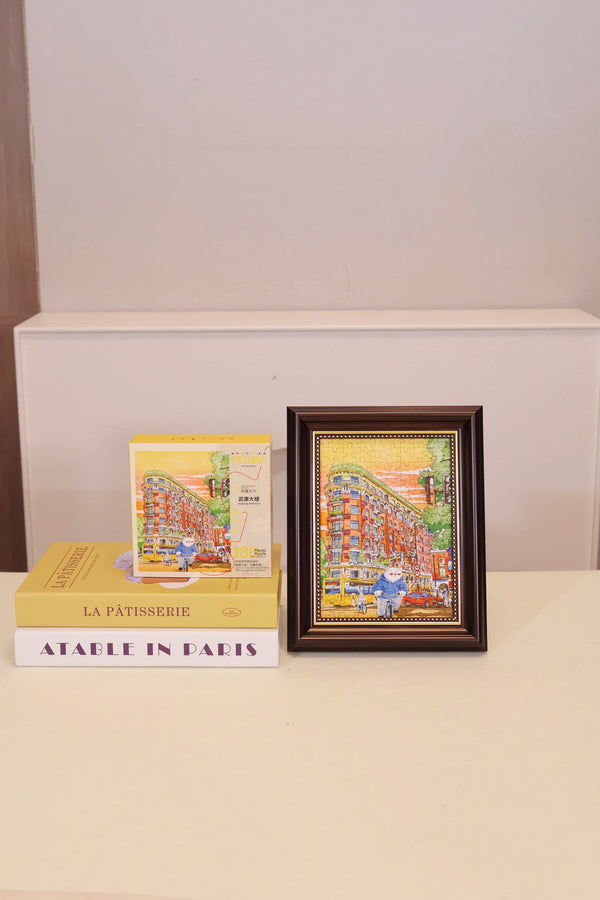 130PC Soft Touch Desktop Decor Puzzle – Wukang Mansion