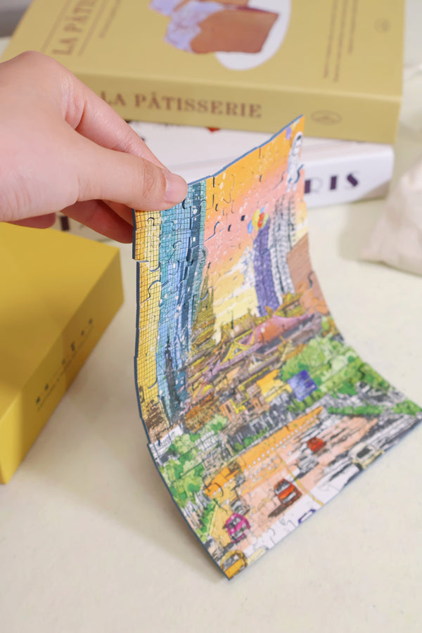130PC Soft Touch Desktop Decor Puzzle – Jing’an Temple