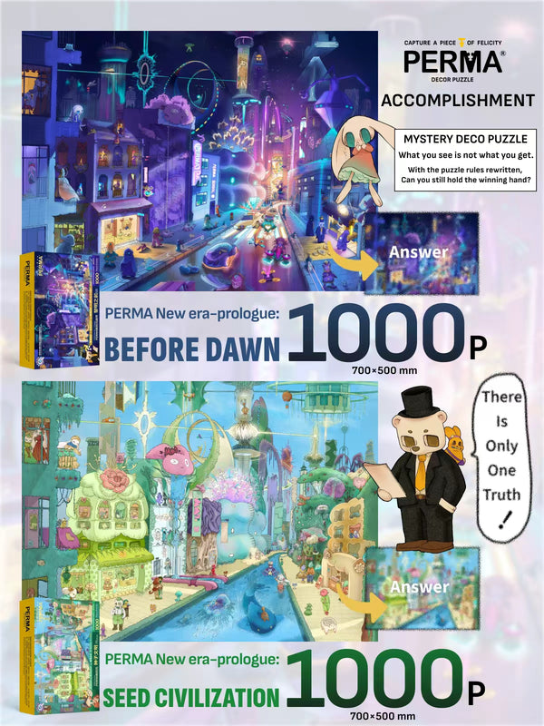 1000PCS Mystery Puzzle: New Era Bundle