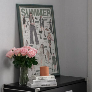 1000PCS | PERMA SUMMER OOTD | VELVET TOUCH DECOR PUZZLE