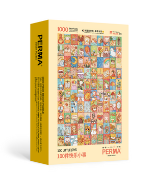 1000PCS | 100 LITTLE JOYS | VELVET TOUCH DECOR PUZZLE