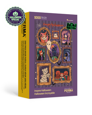 1000PCS | INSANE HALLOWEEN | GLOW EFFECT DECOR PUZZLE
