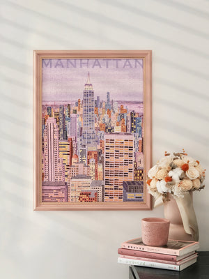 500PCS Puzzle Frame
