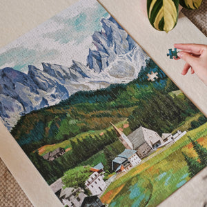 500PCS | DOLOMITI | VELVET TOUCH DECOR PUZZLE