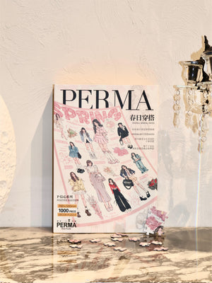 1000PCS | PERMA SPRING OOTD | VELVET TOUCH DECOR PUZZLE