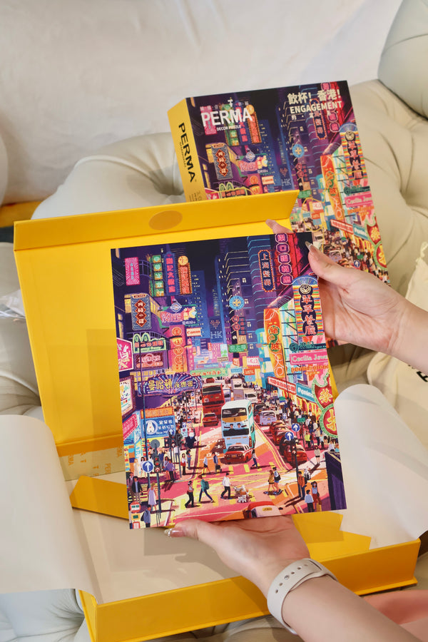 1000PCS | SALUTE! HONGKONG | VELVET TOUCH DECOR PUZZLE