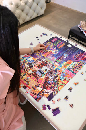 1000PCS | SALUTE! HONGKONG | VELVET TOUCH DECOR PUZZLE