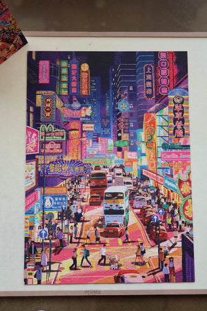 1000PCS | SALUTE! HONGKONG | VELVET TOUCH DECOR PUZZLE