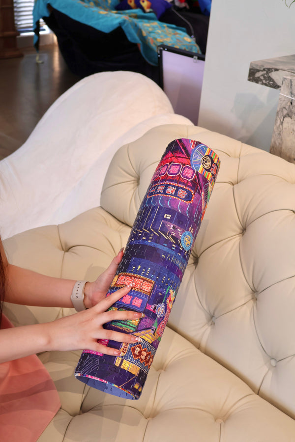 1000PCS | SALUTE! HONGKONG | VELVET TOUCH DECOR PUZZLE