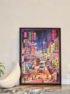 1000PCS | SALUTE! HONGKONG | VELVET TOUCH DECOR PUZZLE