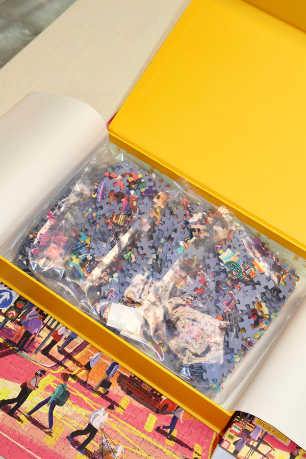 1000PCS | SALUTE! HONGKONG | VELVET TOUCH DECOR PUZZLE