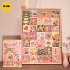1000PCS | MY ASPIRATION: THE FAIRYTALE | GOLD FOIL DECOR PUZZLE