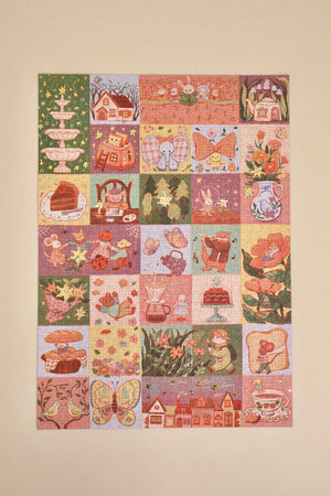 1000PCS | MY ASPIRATION: THE FAIRYTALE | GOLD FOIL DECOR PUZZLE