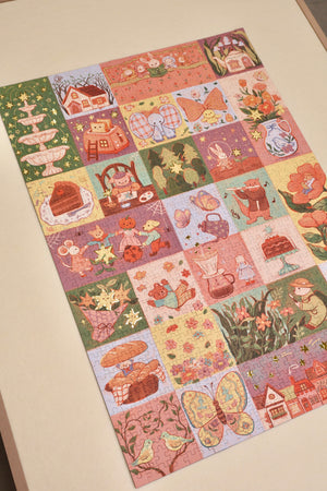 1000PCS | MY ASPIRATION: THE FAIRYTALE | GOLD FOIL DECOR PUZZLE