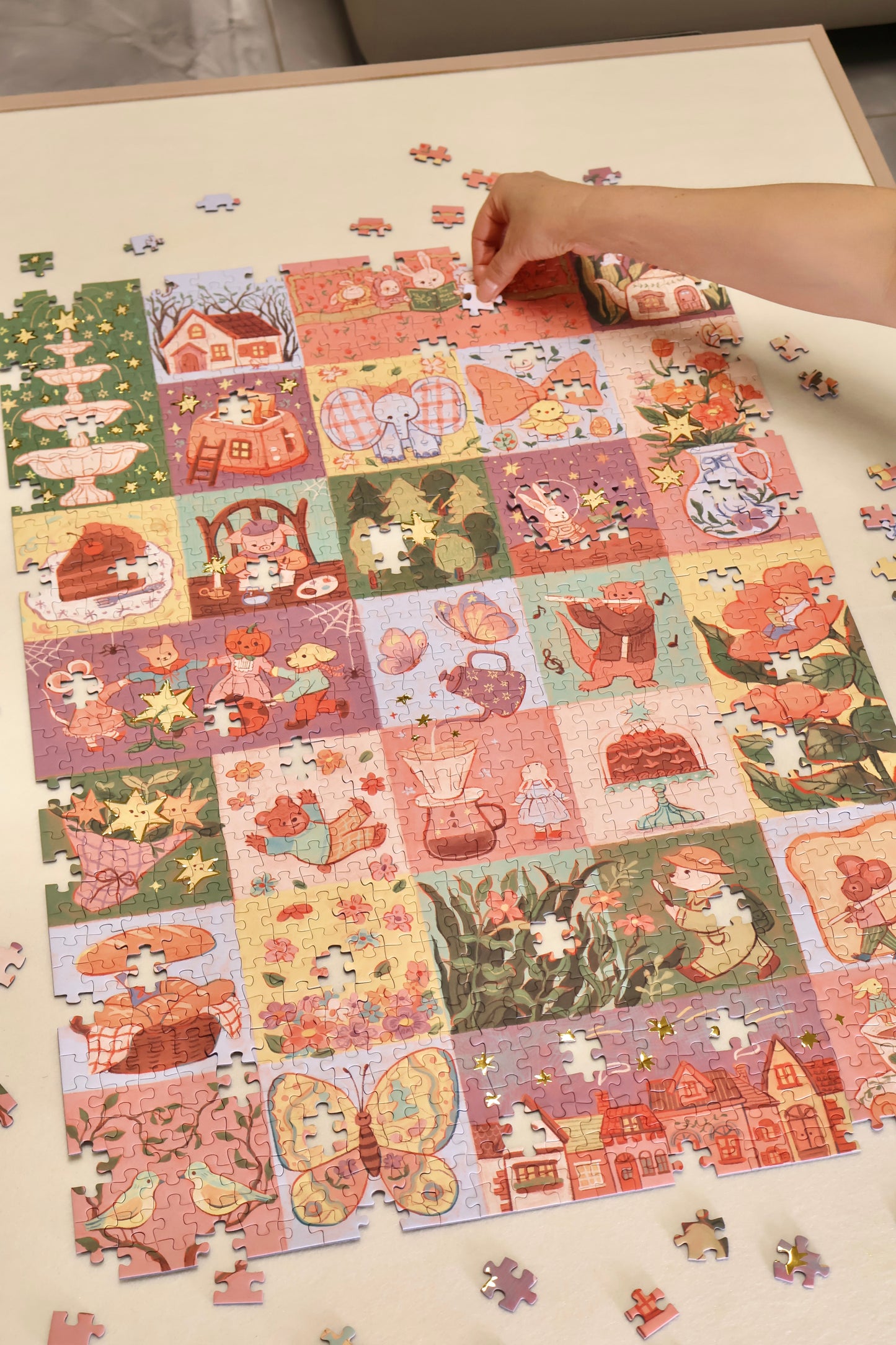 PERMA 1000 PCS DECOR PUZZLE MY DREAM FAIRYTALE WORLD