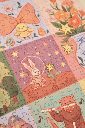 1000PCS | MY ASPIRATION: THE FAIRYTALE | GOLD FOIL DECOR PUZZLE