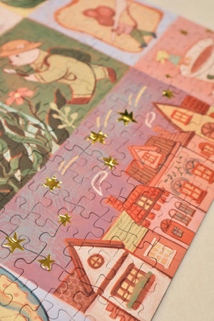 1000PCS | MY ASPIRATION: THE FAIRYTALE | GOLD FOIL DECOR PUZZLE
