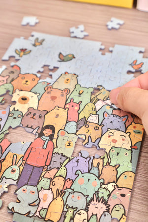 130PCS | WHICH ONE? | VELVET TOUCH DECOR PUZZLE