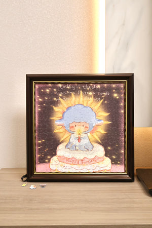 PERMA 321 PCS DESKTOP DECOR PUZZLE Let the Candle Burn
