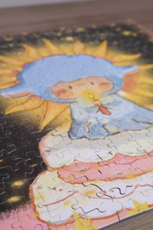 PERMA 321 PCS DESKTOP DECOR PUZZLE Let the Candle Burn