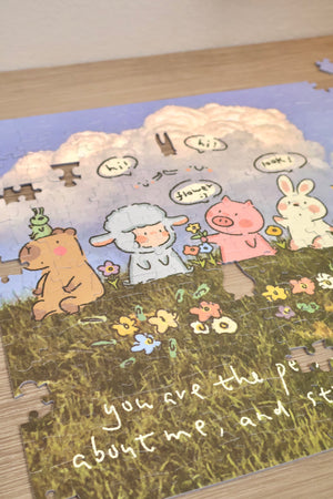 PERMA 321 PCS DESKTOP DECOR PUZZLE Friends Mean the World
