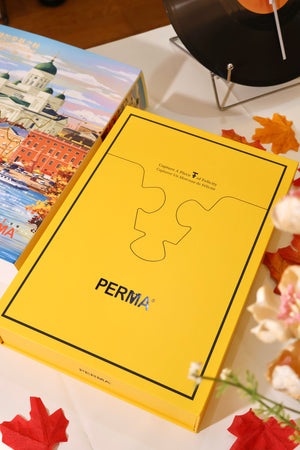 1000PCS | HELSINKI'S AUTUMN | VELVET TOUCH DECOR PUZZLE