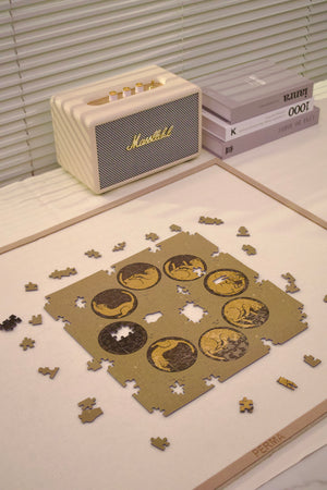321PCS | EVERYTHING IS CYCLICAL | UV FINISH DECOR PUZZLE