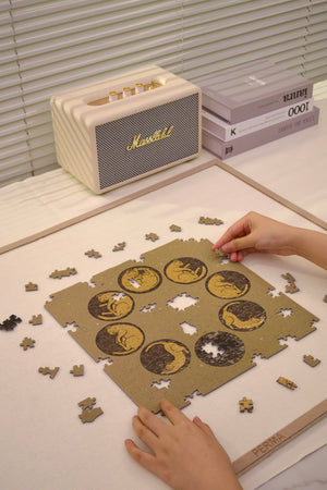 321PCS | EVERYTHING IS CYCLICAL | UV FINISH DECOR PUZZLE