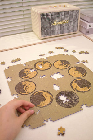 321PCS | EVERYTHING IS CYCLICAL | UV FINISH DECOR PUZZLE