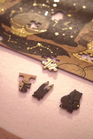 321PCS | YOU ARE FULL OF MAGIC| GOLD FOIL DECOR PUZZLE