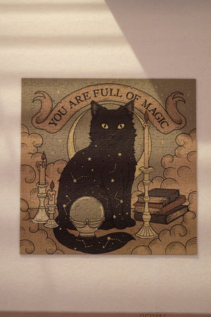 321PCS | YOU ARE FULL OF MAGIC| GOLD FOIL DECOR PUZZLE