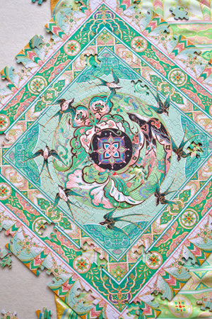 500PCS | SPRING’S RETURN | VELVET TOUCH DECOR PUZZLE