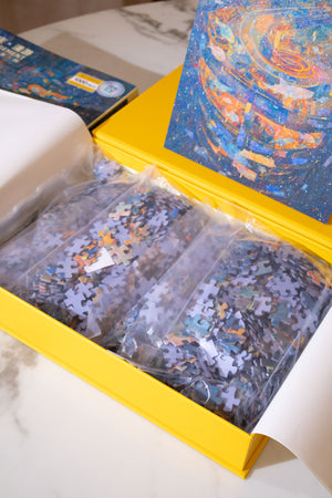 1000PCS | CHONGQING•ROAMING | GLITTER SEQUIN FINISH DECOR PUZZLE